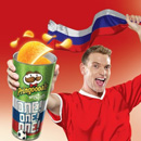 Акция чипсов «Pringles» (Принглс) «Смотри футбол! Болей за наших!»