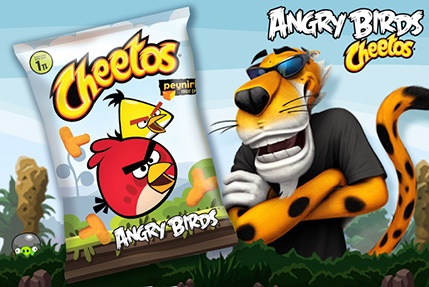 Акция чипсов «Cheetos» (Читос) «Выиграй крутые призы с Angry Birds 2!»
