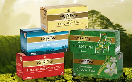 Акция чая «Twinings» (Твайнингс) «Драгоценные мгновения Twinings»