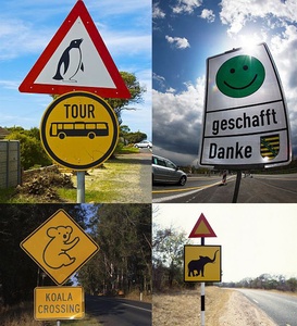 «Осторожно: чупакабра!». Фотоконкурс необычных дорожных знаков и указателей