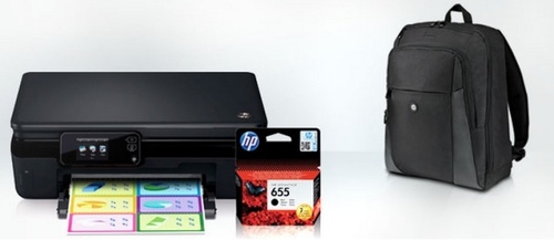 HP - Купи принтер – получи  рюкзак в подарок!