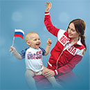 Акция  «Pampers» (Памперс) «Вперед, Россия!»