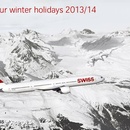 Конкурс авиакомпании SWISS  "Первый снег"
