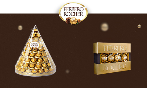 Новогодние Елки Ferrero Rocher В Городах