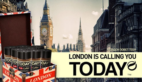 Акция  «Today» (Тудей) «Выиграй поездку в Лондон!»