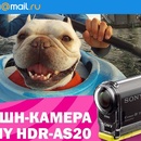 Викторина Mail.ru: «Взгляните на мир по-новому с SONY HDR-AS20!»