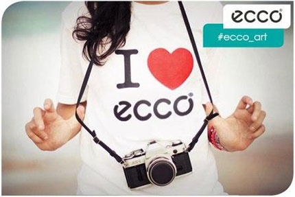 Конкурс обуви «Ecco» (Экко) «Я люблю ЕССО» 