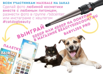 Котики + косметика = сертификаты на покупки в BeautyDiscount.ru