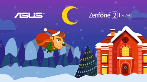 Конкурс  «Asus» (Асус) «Zenman спасает Новый год»