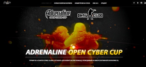 Adrenaline Rush - «Турнир Adrenaline Open Cyber Cup»
