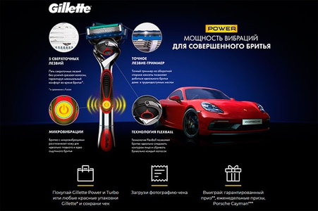 Акция  «Gillette» (Жилет) «Купи Gillette - получи шанс выиграть автомобиль»