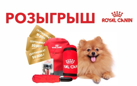 Акция Royal Canin и Заповедник: «Подарки от Royal Canin»