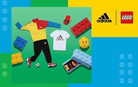 Акция  «Lego» «Выиграй сертификат до 30000 рублей на коллекцию adidas x LEGO»