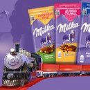 Акция шоколада «Milka» (Милка) «Встречайте поезд нежности» в торговой сети «Магнит»