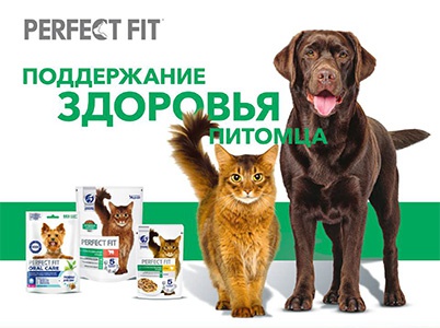 Акция  «Perfect Fit» (Перфект Фит) «PERFECT FIT™ поддержание здоровья питомца!»