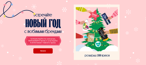 Акция «Новый год с любимыми брендами» от "Ozon"