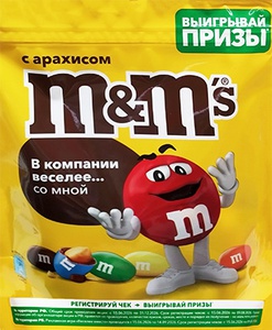 Акция  «M&M's» (ЭмЭндЭмс) «Веселее вместе»