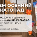 Встречаем осенний сертификатопад! Присылай видео и получай сертификат OZON!