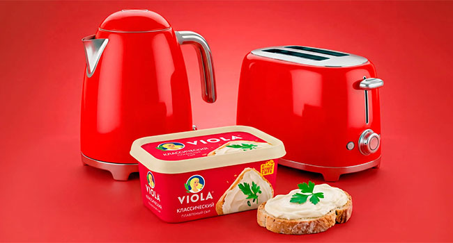 Акция сыра «Viola» «Viola: выиграйте электронные сертификаты на технику в стиле ретро»