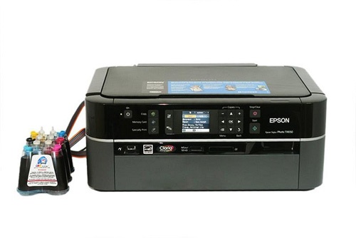 Epson TX650 c СНПЧ.