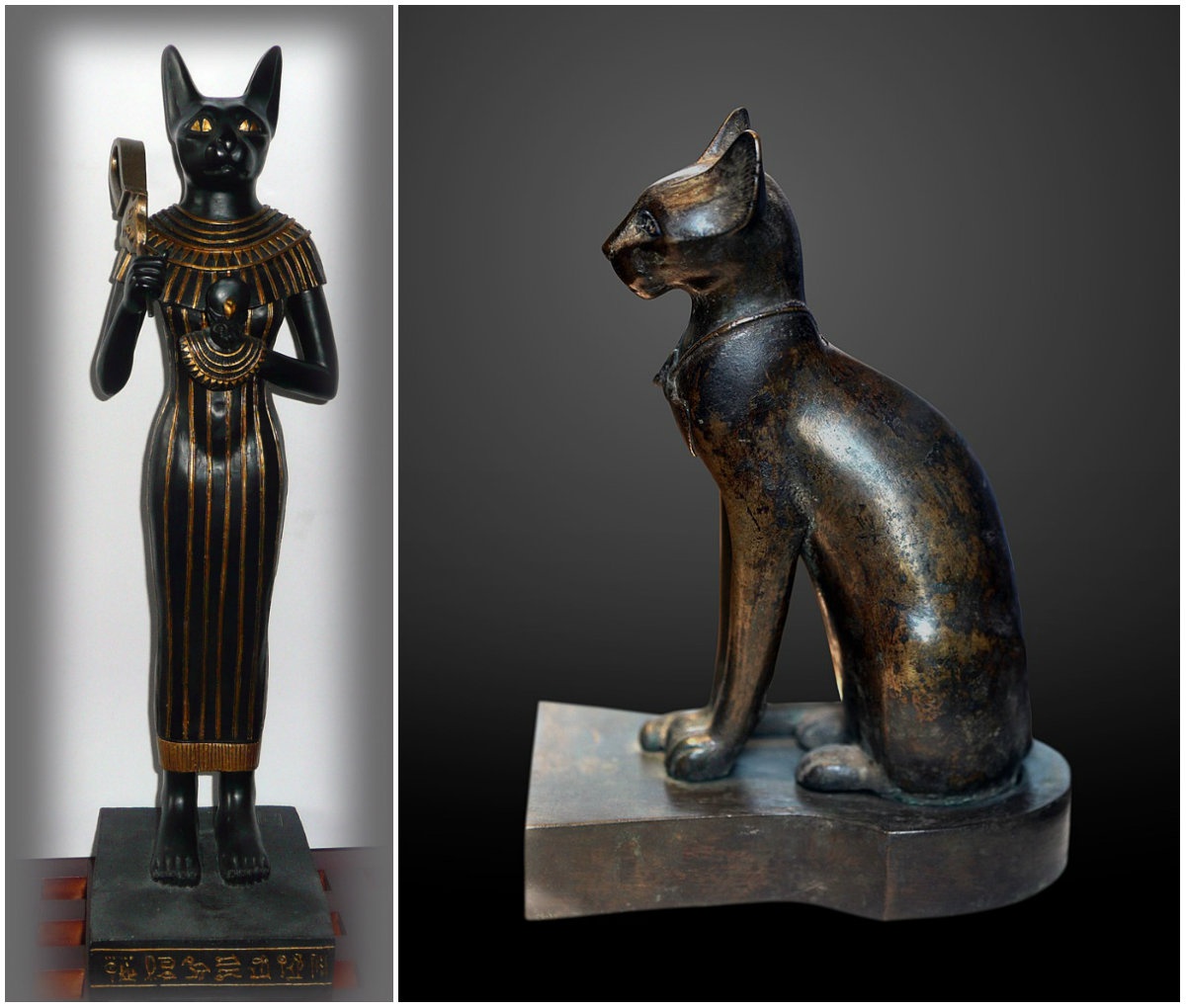 Богиня кошка в древнем Египте Бастет