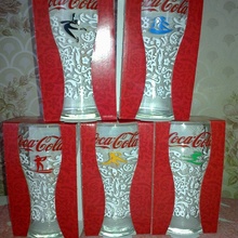 Набор стаканов от Coca-Cola