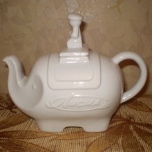 оригинальный заварочный чайник в форме слона  от Лисма