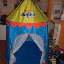 палатка от Барни