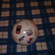 Мяч от Coca-Cola