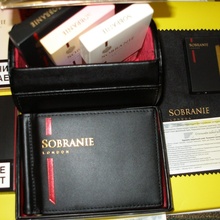 Коробка для гаслстука, державка для денег, зажигалка, салфетка-микрофибра от Sobranie