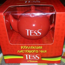 чайничек и 12 упаковок заварного чая от Конкурс чая «Tess» «TESS - Эксперт»