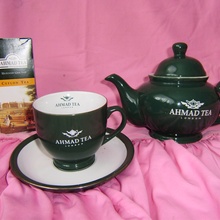 чайная пара и чайник от Ahmad Tea