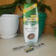 2 пакетика кофе millicano от Jacobs