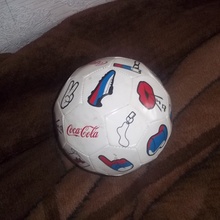 Футбольный мяч 2012г от Coca-Cola