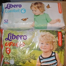 2 упаковки памперсов от либеро