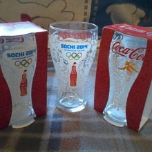бокалы от Coca-Cola
