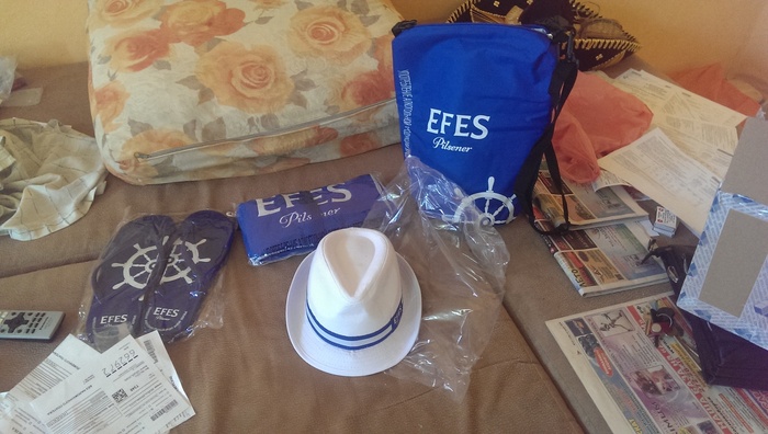 Приз акции Efes Pilsener «Займи каюту на яхте EFES»