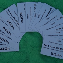 Сертификаты на 500 р в магазин обуви Milagros от Milagros