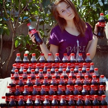 72 бутылки Кока Колы)) от Coca-Cola