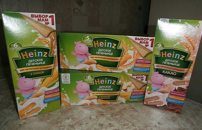 Приз конкурса Heinz baby «Растворите печеньице»