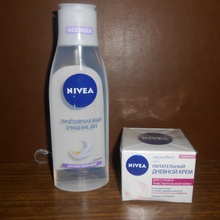 крем и мицелярная вода от NIVEA