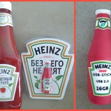 Кетчуп и флешка от Heinz BBQ-Пруфпик от Heinz BBQ-Пруфпик