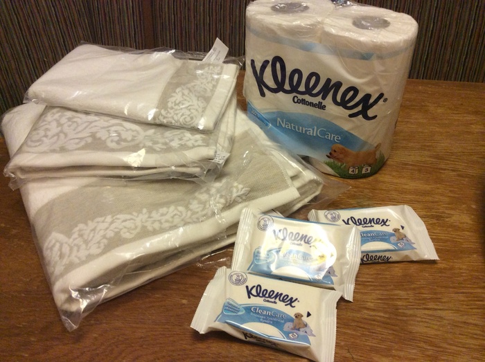 Приз конкурса Kleenex «Двойная забота»