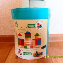 набор деревянных кубиков на сертификат 1000 рублей от Растишка