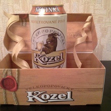 пиво от Velkopopovicky Kozel