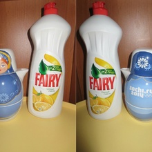 Fairy Лимон (1 литр) и чайный набор с олимпийской символикой от Diets.ru