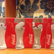 Вот и мои стаканы.  от Coca-Cola