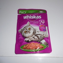 пакетик корма от Whiskas