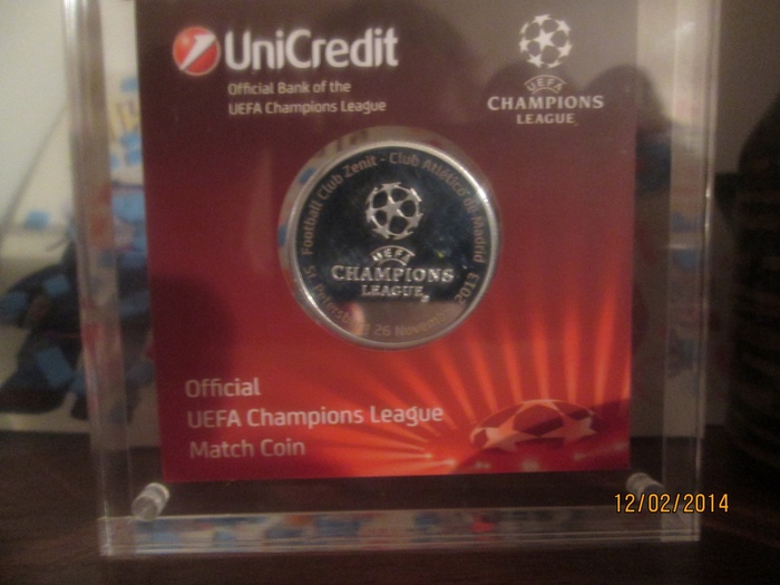 Приз конкурса UniCredit Bank «Твой путь к финалу Лиги Чемпионов»