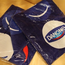 2 Твистер-полотенца от Danone
